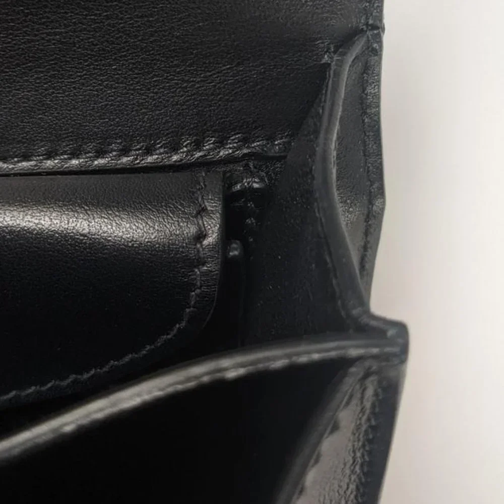 Prada Cahier Medium Black Leather Cross Body Bag - Picture 4 of 10